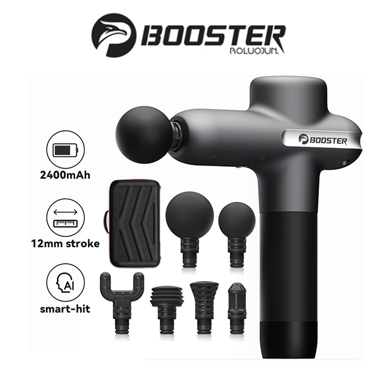 Booster U1 ปืนนวดกล้ามเนื้อ 5 ระดับ ความเร็ว ด้านหลัง และคอ สําหรับฟิตเนส