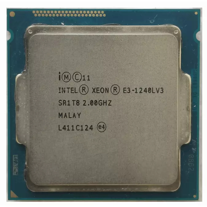 E3-1240l V3 2.00GHz 4-core 8-thread 25W LGA1150 โปรเซสเซอร์ CPU ใช้