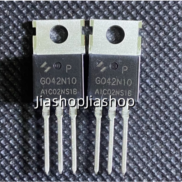 10pcs HYG042N10NS1P G042N10 ใหม่ในสต็อก TO-220 field effect ทรานซิสเตอร์ N ช่องจริงภาพตรง shot