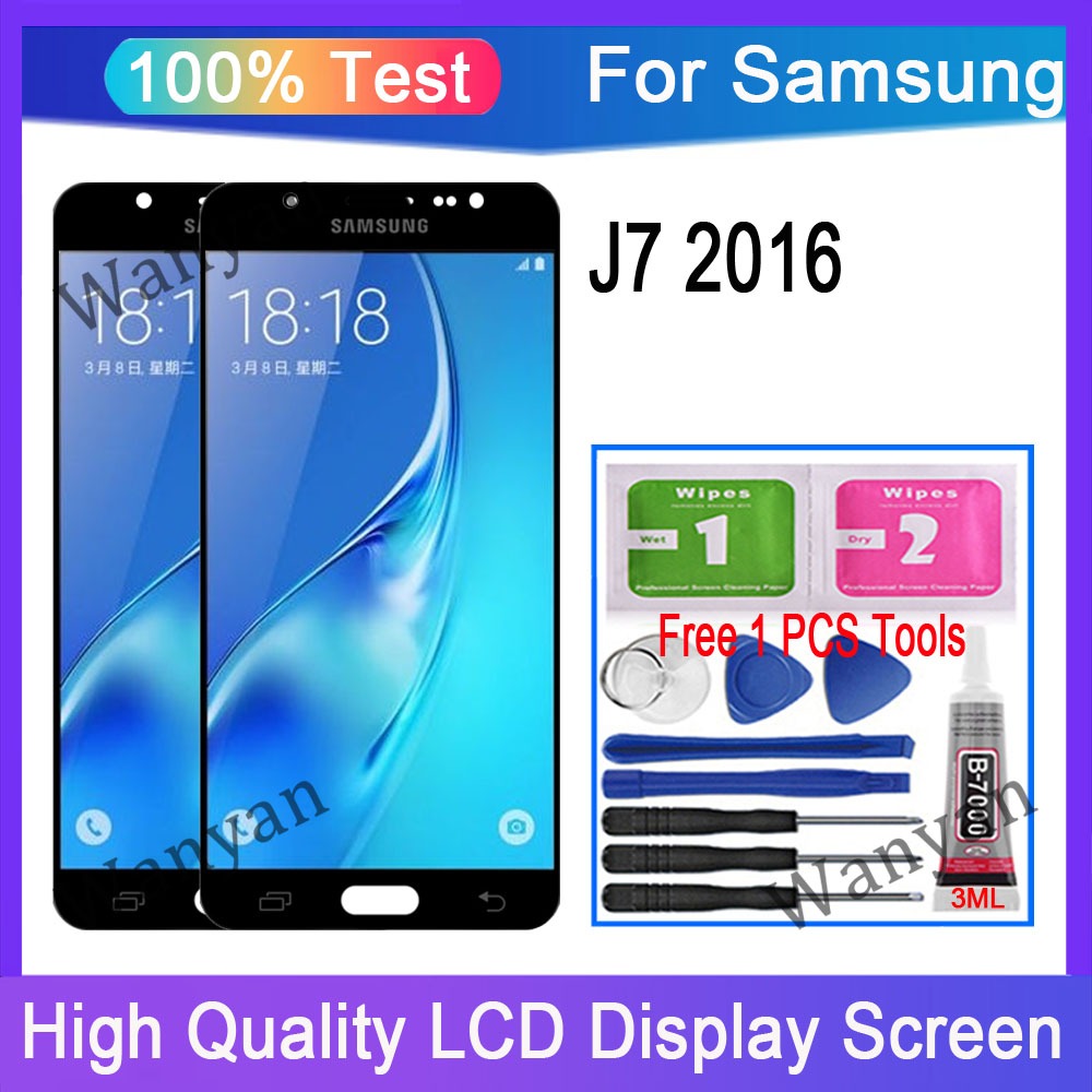 หน้าจอ LCD Samsung Galaxy J7 2016 จอแสดงผล LCD Touch Replacement