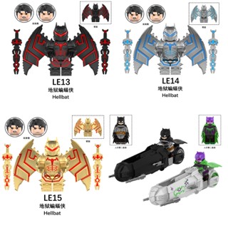 Hellbat Building Blocks White Knight Figures Batman Toy Joke…