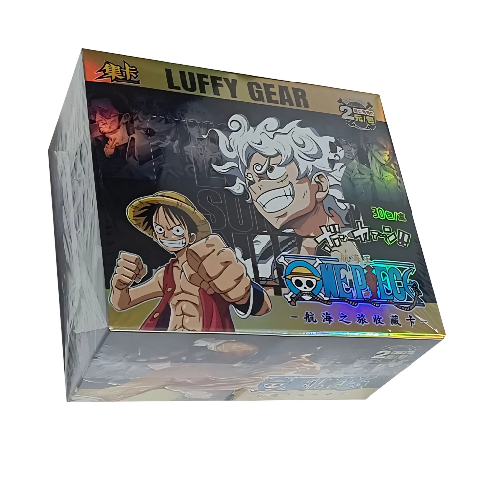 1 แพ็คการ์ด One Piece Zoro Sanji Luffy Nami tcg Trading Card เกมของขวัญปีใหม่ - รูปที่ 7