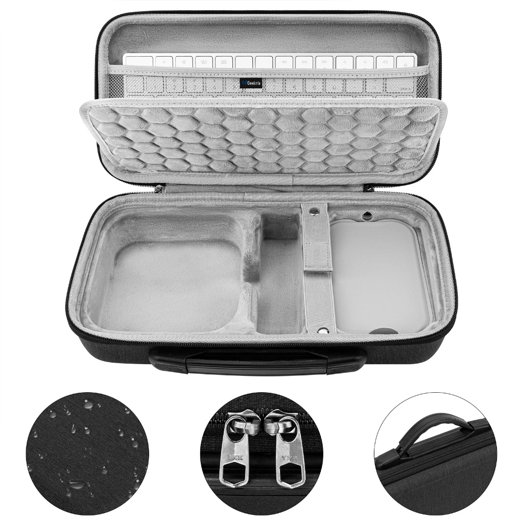 Geekria เคสแข็ง เข้ากันได้กับคอมพิวเตอร์เดสก์ท็อป Mǎc Mini 2024 ชิป M4 เหมาะสำหรับคีย์บอร์ด Magǐc เมาส์ Magǐc และอุปกรณ์เสริม - รูปที่ 2