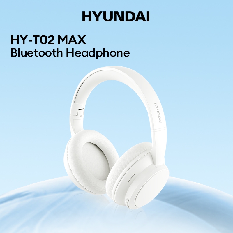 Hyundai HY-T02 MAX หูฟังบลูทูธอัจฉริยะกันน้ํา HD ลดเสียงรบกวน Gaming Bluetooth 5.4