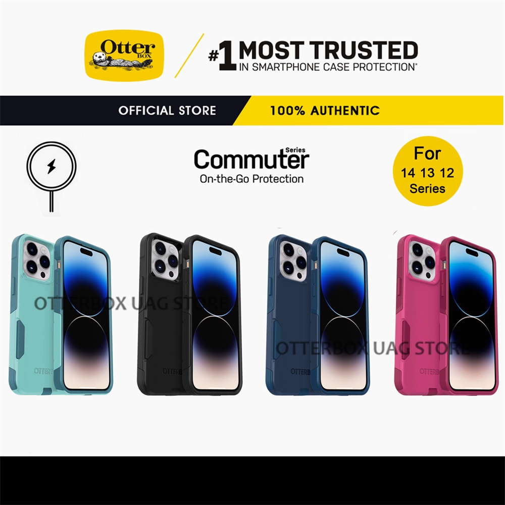 เคส OtterBox รุ่น Commuter with Magnetic - iPhone 12 13 14 15 16 Pro Max / 12 13 14 15 16 Pro / 14 15 16 Plus / 12 13 14 15 16