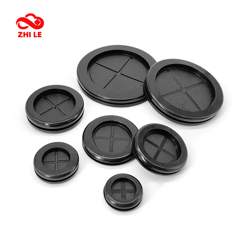 13 มม.-85 มม.ยางหน่วงไฟ Grommet Hole ฝาครอบสายไฟซิลิโคนปลั๊กหมวกระเบียงความปลอดภัยแผงสายไฟ