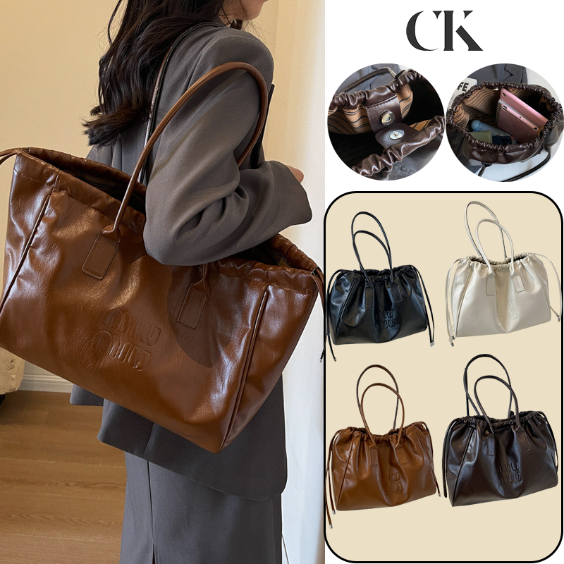 CINVAI&KROZE ใหม่กระเป๋าถือเดินทางลำลองย้อนยุคไหล่เดียวกระเป๋า