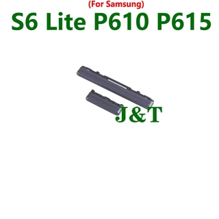 เปิดปุ่มปรับระดับเสียง Flex สําหรับ Samsung Tab S6 Lite P610 P615 โทรศัพท์ด้านข้าง Key up down ปุ่ม Flex Cable
