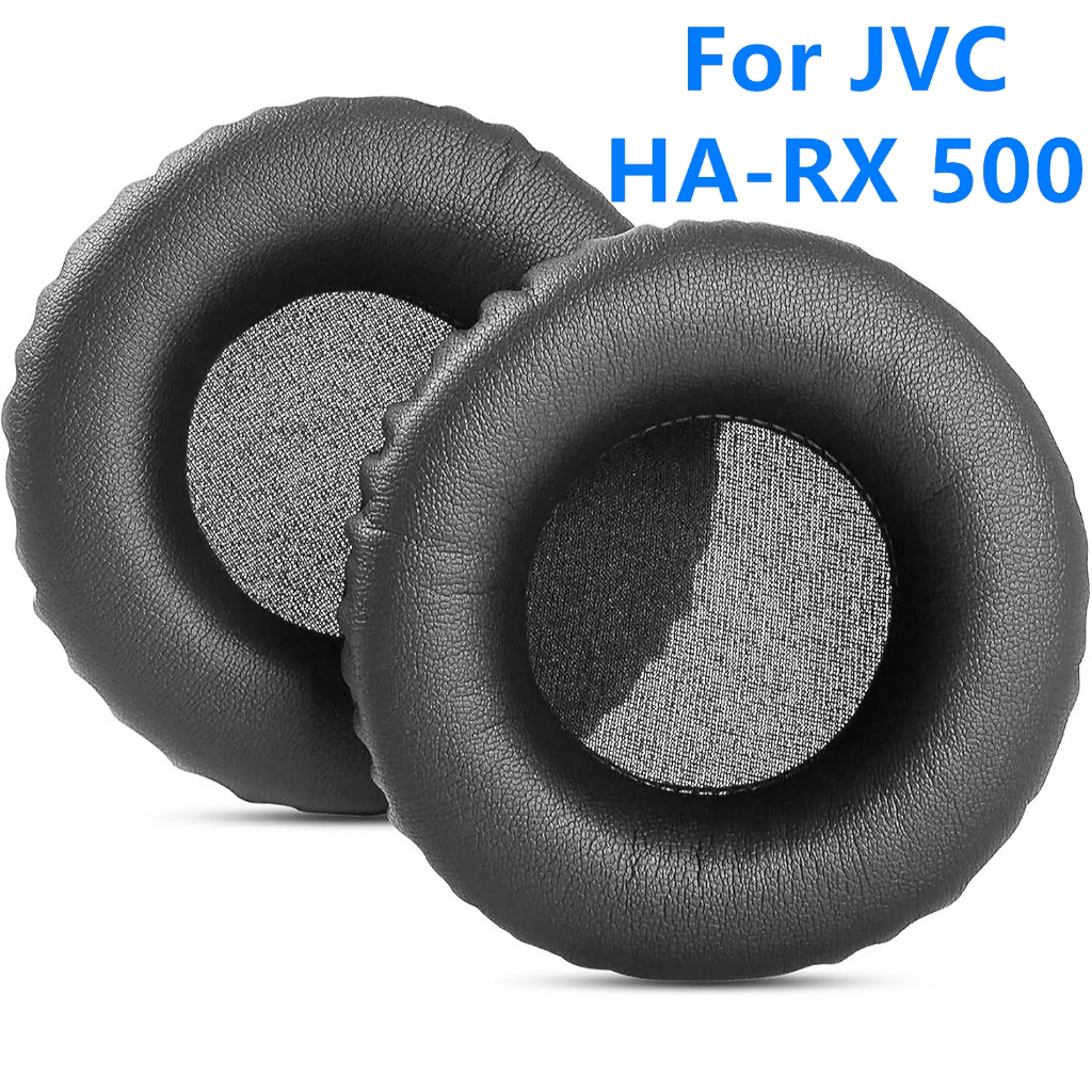 เปลี่ยนแผ่นรองหูฟังถ้วยเบาะสําหรับ JVC Harx500 HA-RX500 หูฟังชุดหูฟังหมอนโฟม Earmuffs ฝาครอบถ้วยอะไหล่ซ่อม
