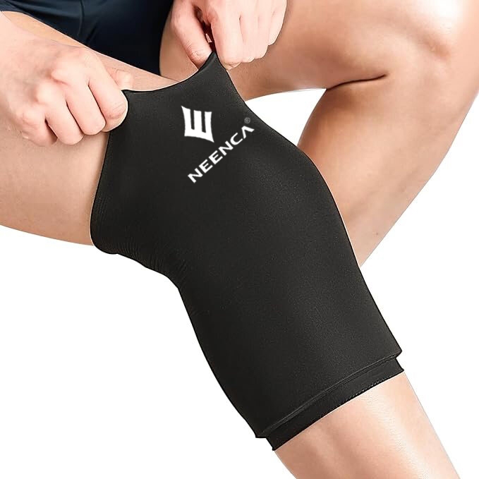Neanca Ice Pack Wrap สําหรับแขนขาเอว - ปลอกรัดกล้ามเนื้อร้อนและเย็น, ปลอกแพ็คน้ําแข็งเข่า (360° ความคุ้มครอง) | เทนนิสข้อศอกบรรเทาและสนับสนุนสําหรับข้อต่อกล้ามเนื้อข้อศอกเข่า