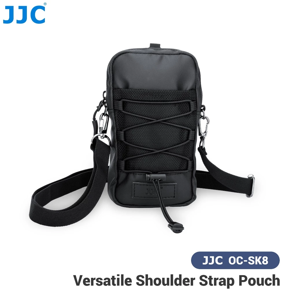 JJC กระเป๋า Outdoor Travel อเนกประสงค์กระเป๋ากันน้ำกระเป๋าพร้อมสายคล้องไหล่สำหรับสมาร์ทโฟน DJI Insta360 Camera กล้องแอคชั่นแคมเมรา waterproof Phone Case Bag Airtag SD Card การ์ดความจำอุปกรณ์เสริมกลางแจ้ง thumbnail 4