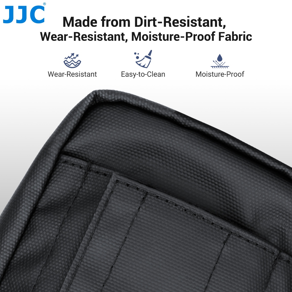 JJC กระเป๋า Outdoor Travel อเนกประสงค์กระเป๋ากันน้ำกระเป๋าพร้อมสายคล้องไหล่สำหรับสมาร์ทโฟน DJI Insta360 Camera กล้องแอคชั่นแคมเมรา waterproof Phone Case Bag Airtag SD Card การ์ดความจำอุปกรณ์เสริมกลางแจ้ง