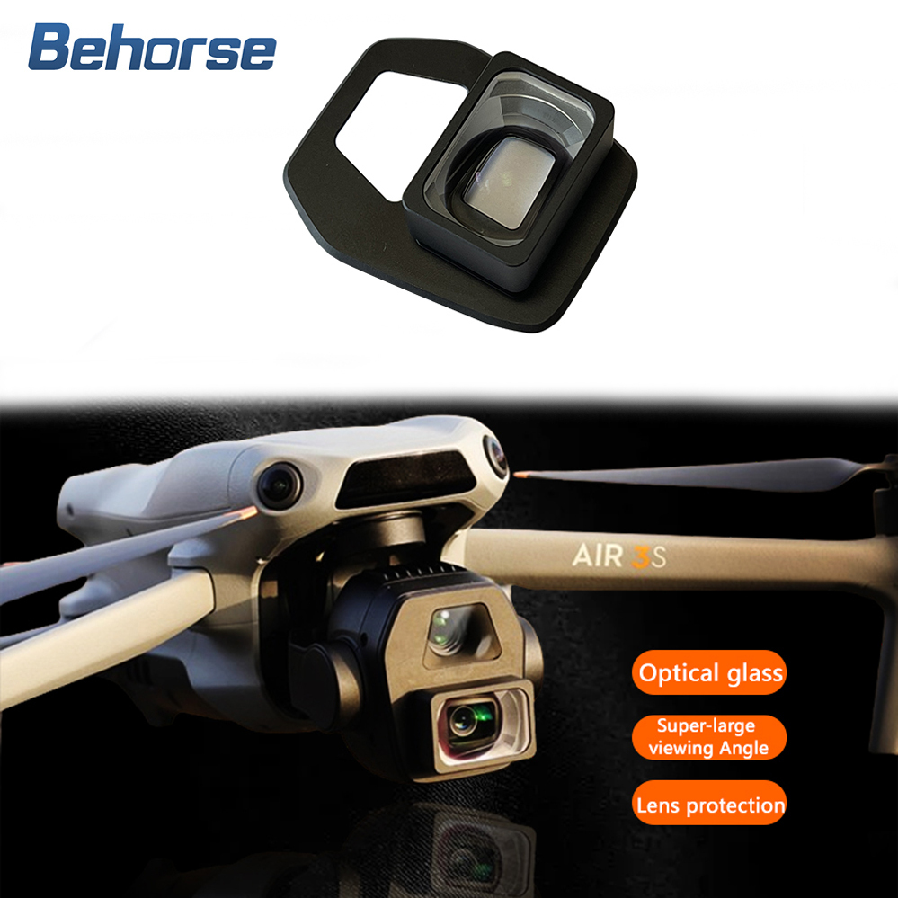 ตัวกรองมุมกว้างสําหรับ DJI Air 3s เพิ่มเติมของฉาก Gimbal Handle กล้องมุมกว้างเลนส์สําหรับ DJI Mavic Air 3s เลนส์ Accesories