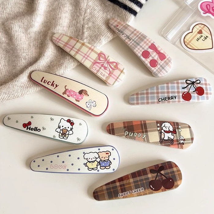 เกาหลีน่ารักโบว์ Hello Kitty กิ๊บติดผมหญิง อิน การ์ตูนของขวัญวันเกิดนักเรียน