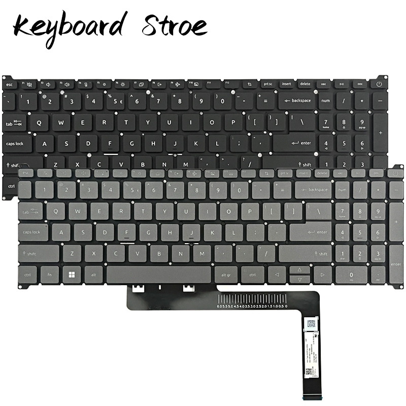 Aspire 5 Acer สําหรับ A517-53 A517-53G A517-58M A517-58GM N22C7 N23H6 แล็ปท็อปแป้นพิมพ์เปลี่ยน US px