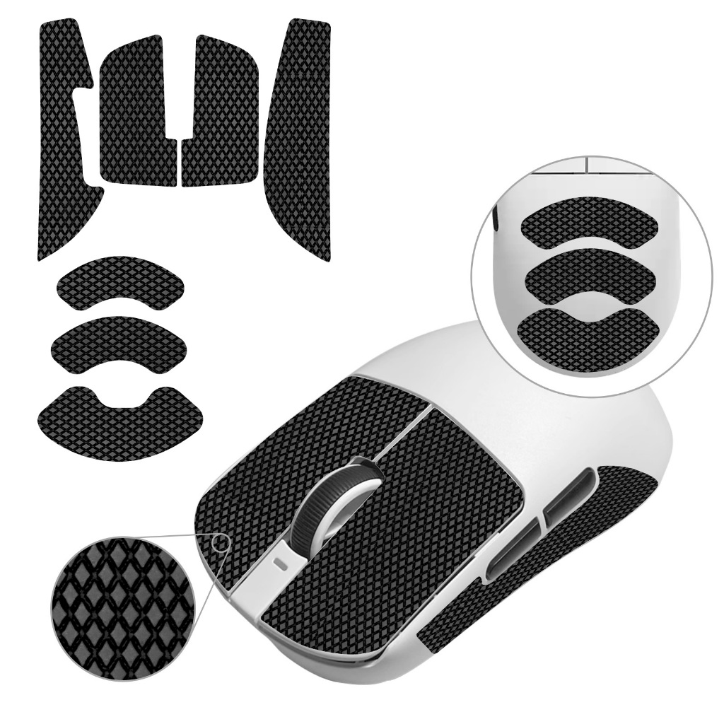 Talongames เทปจับเมาส์สําหรับ VXE Dragonfly R1 / R1 Pro,Palm Sweat Absorption Anti Slip,Cut to Fit