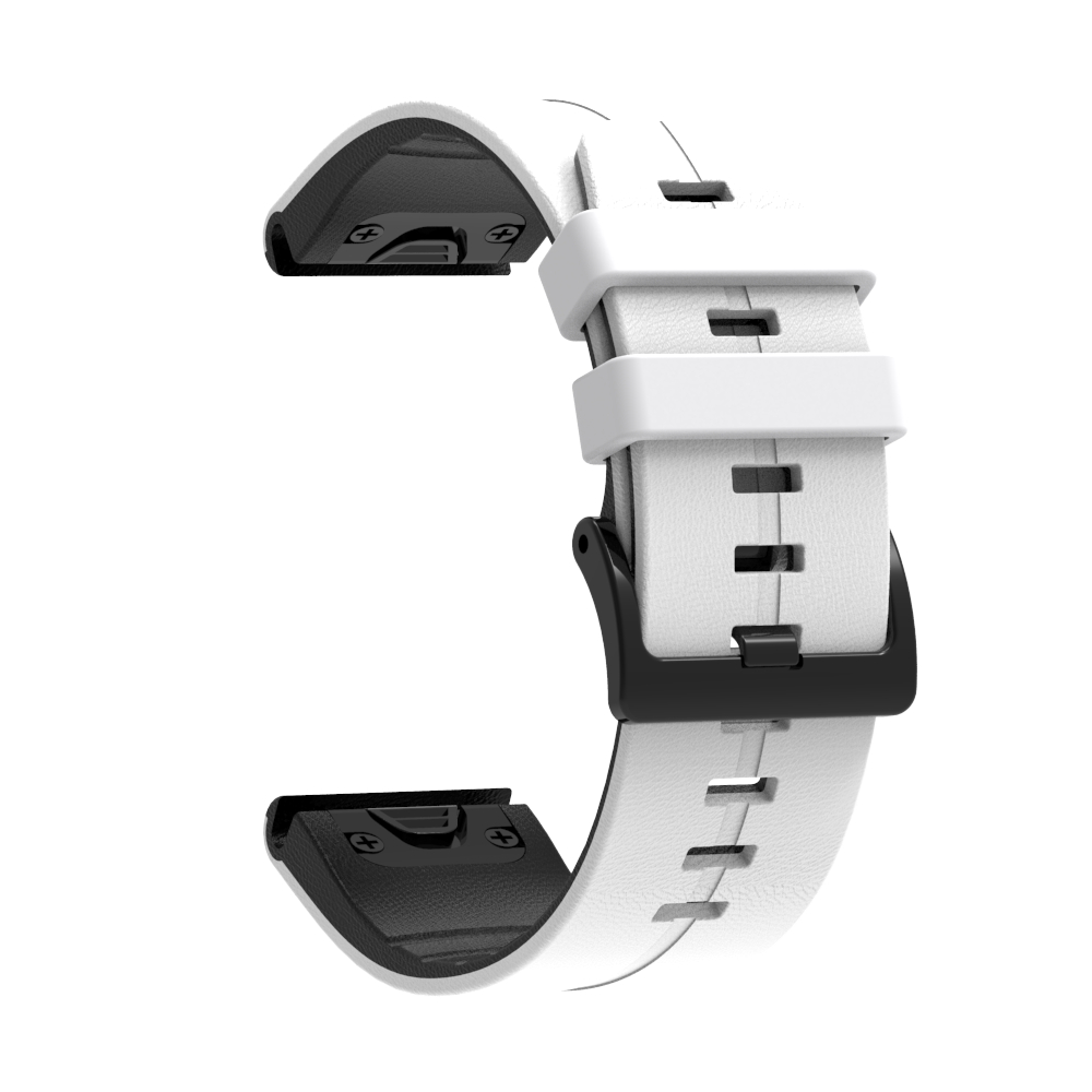 26 มม.22 มม.20 มม.หนังนุ่มสําหรับ Garmin Fenix 8 51mm 47mm 43mm / 7X pro / 7S / 6 / 5X plus / 5S plus / Fenix3 hr / Forerunner 935 945 955 955 955 965 970 - รูปที่ 4