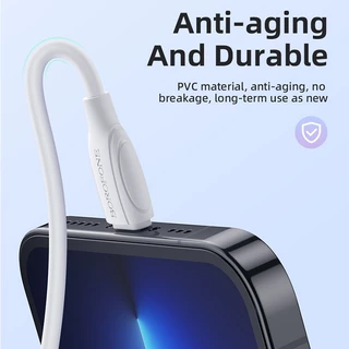 BOROFONE BX19 สายชาร์จ 1M 3A สายชาร์จข้อมูลแบบเร็ว รับประกันหนึ่งปี