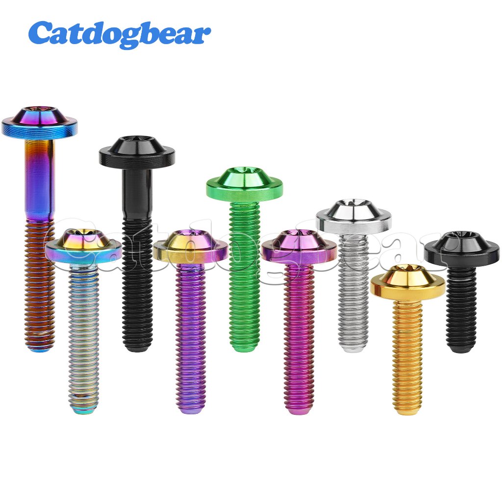 Catdogbear Titanium Bolt ผีเสื้อภายใน Torx สกรู M5x10/12/15/20/25/30/35 มม. สกรูแปลงรถจักรยานยนต์