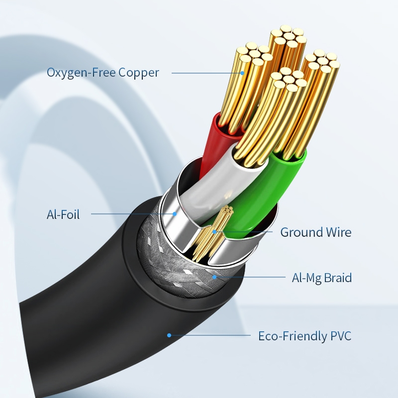 Jasoz USB 2.0 Printer Cable Stable High Quality USB Printer Scanner Cable for Hp Canon Epson printer