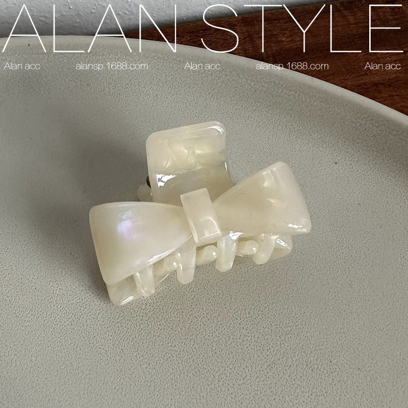โบว์ขนาดเล็ก Acetate น่ารักกรงเล็บผมอารมณ์อเนกประสงค์ปูผมคลิป Beatiful Clamps สําหรับผู้หญิงแฟชั่นอุปกรณ์เสริม ราคา ถูกที่สุด ดีลบีเคเค แกลเลอรีภาพที่ 7