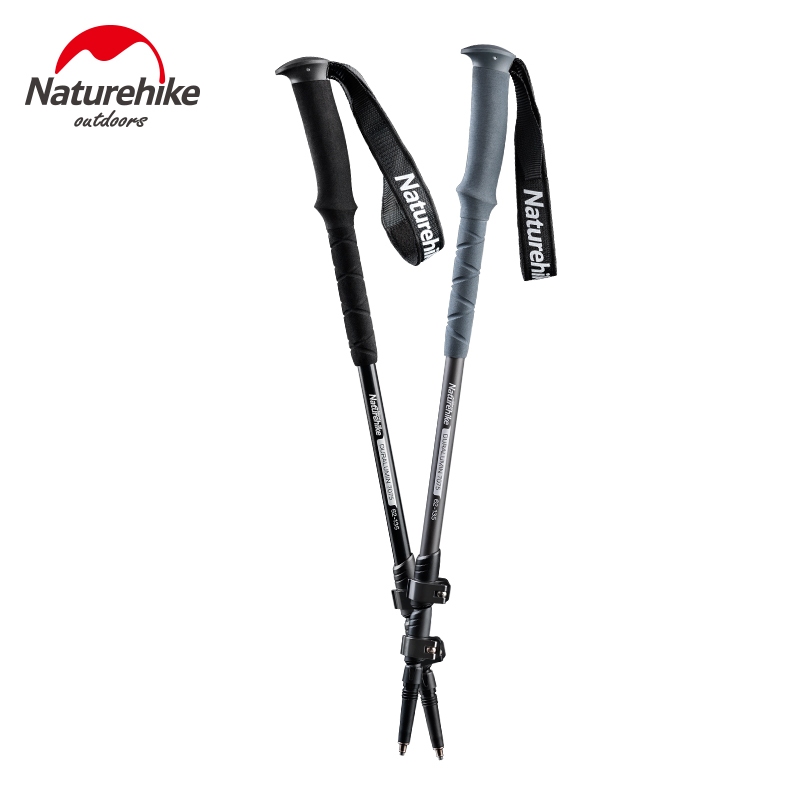 1 ชิ้น Naturehike เสาเดินป่าอลูมิเนียม Wlaking Stick