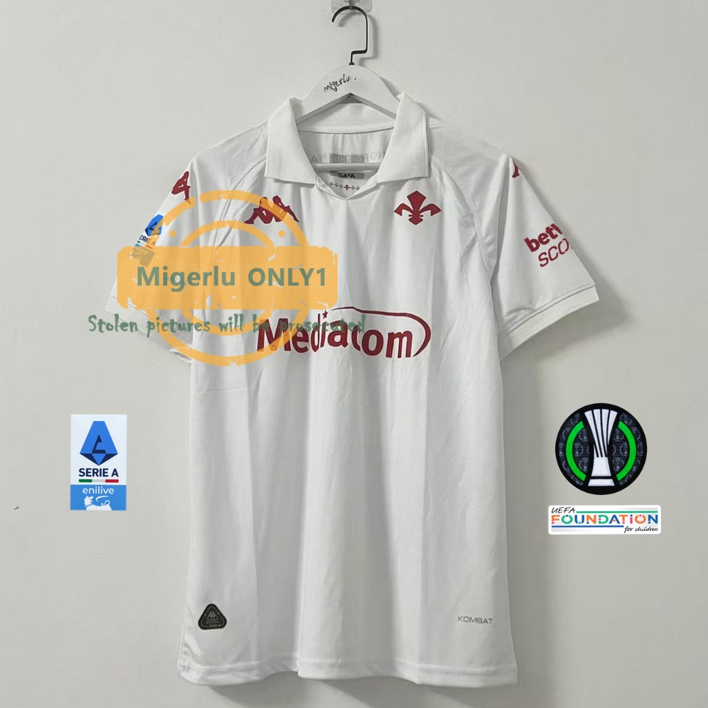 แฟนๆ edition 24/25 ACF Fiorentina เสื้อเยือน S-4XL