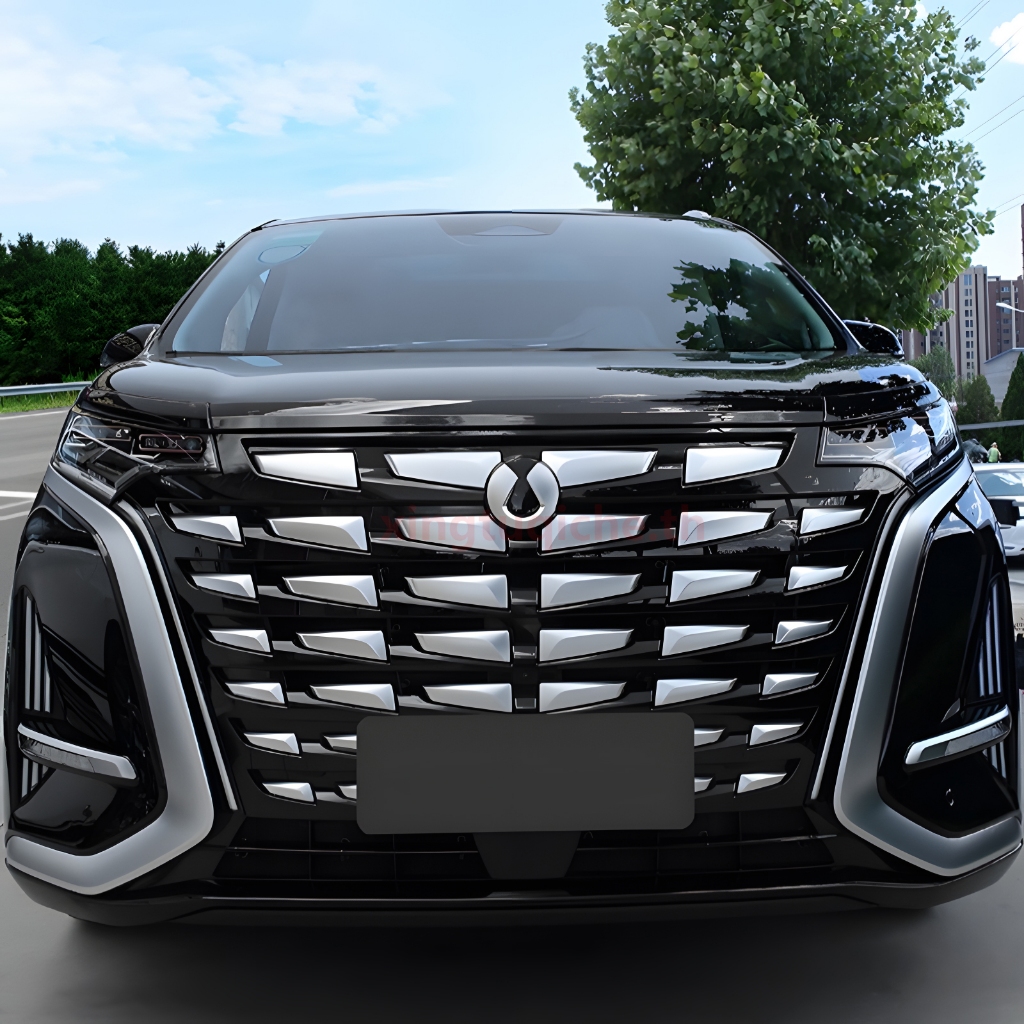 เหมาะสำหรับ 2024-2025 Byd Denza d9 โลโก้รถ สติ๊กเกอร์ตกแต่ง โลโก้พวงมาลัย ดัดแปลงล้อ สีดำ โลโก้รถอุปกรณ์เสริม