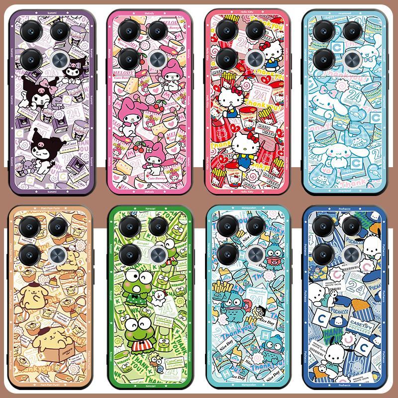 สําหรับ Infinix GT Zero 40 30 20 10 X6860 X6861 X6731 X6731B X6739 X6871 Pro 4G 5G KUROMI Matte กรณี