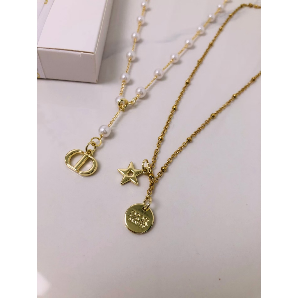 Fashion Limited Edition DIY Modification of Pass Chain (สร้อยคอ 2 อัน)