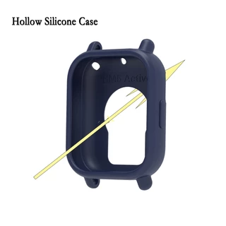 สําหรับ Redmi Watch 5 Active ฝาครอบซิลิโคนอ่อนนุ่มนาฬิกาตกแต่ง Hollow เคสป้องกัน Super Light สําหรับ Redmi Watch 5 Active