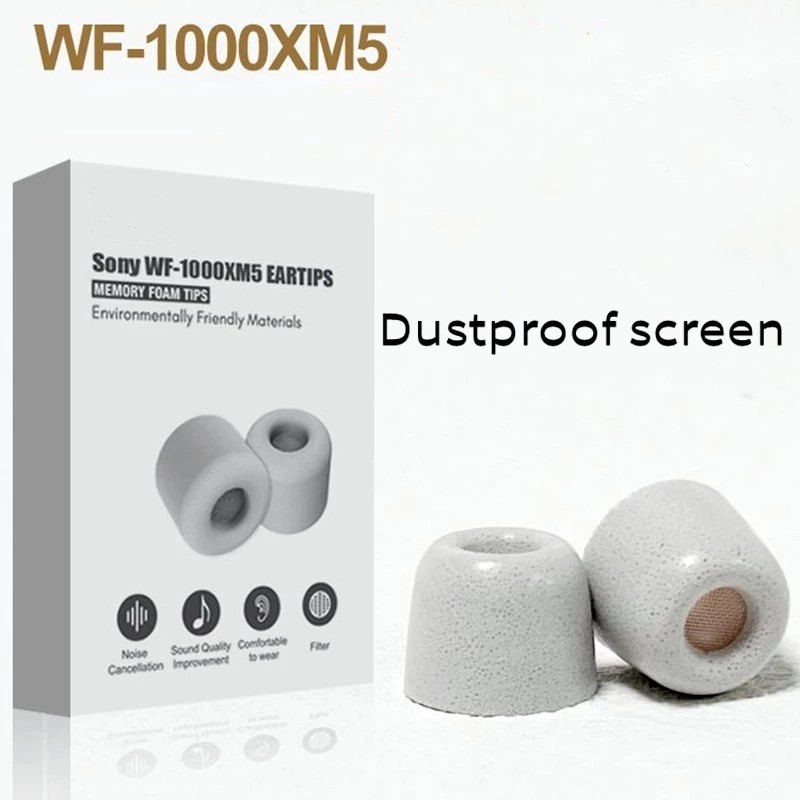 ใหม่ TWS ฝาครอบโฟมหน่วยความจําใช้สําหรับ Sony WF-1000XM5 สําหรับ WF-1000XM4 สําหรับ Sony WF-1000XM6