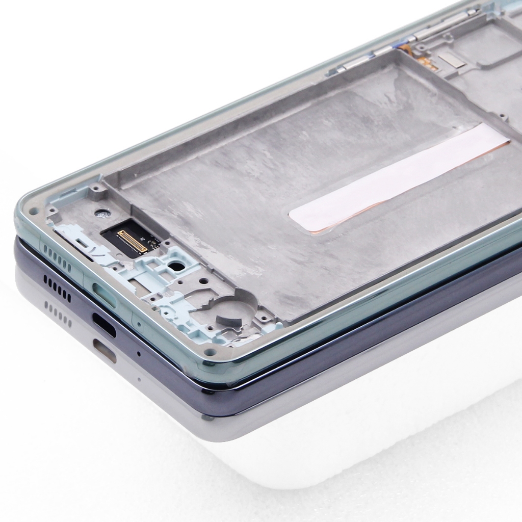 AMOLED Samsung Galaxy A73 5G LCD SM-A736B SM-A736B/DS จอแสดงผลหน้าจอสัมผัสพร้อมกรอบเปลี่ยน - รูปที่ 5