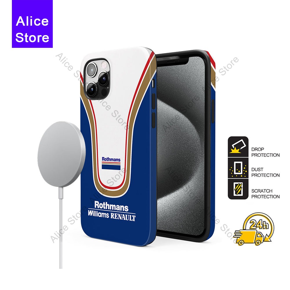 1996 Williams FW18 Viny Damon Hill เคสโทรศัพท์แม่เหล็กสําหรับiPhone 17 Pro Max / iPhone 16 Pro Max /