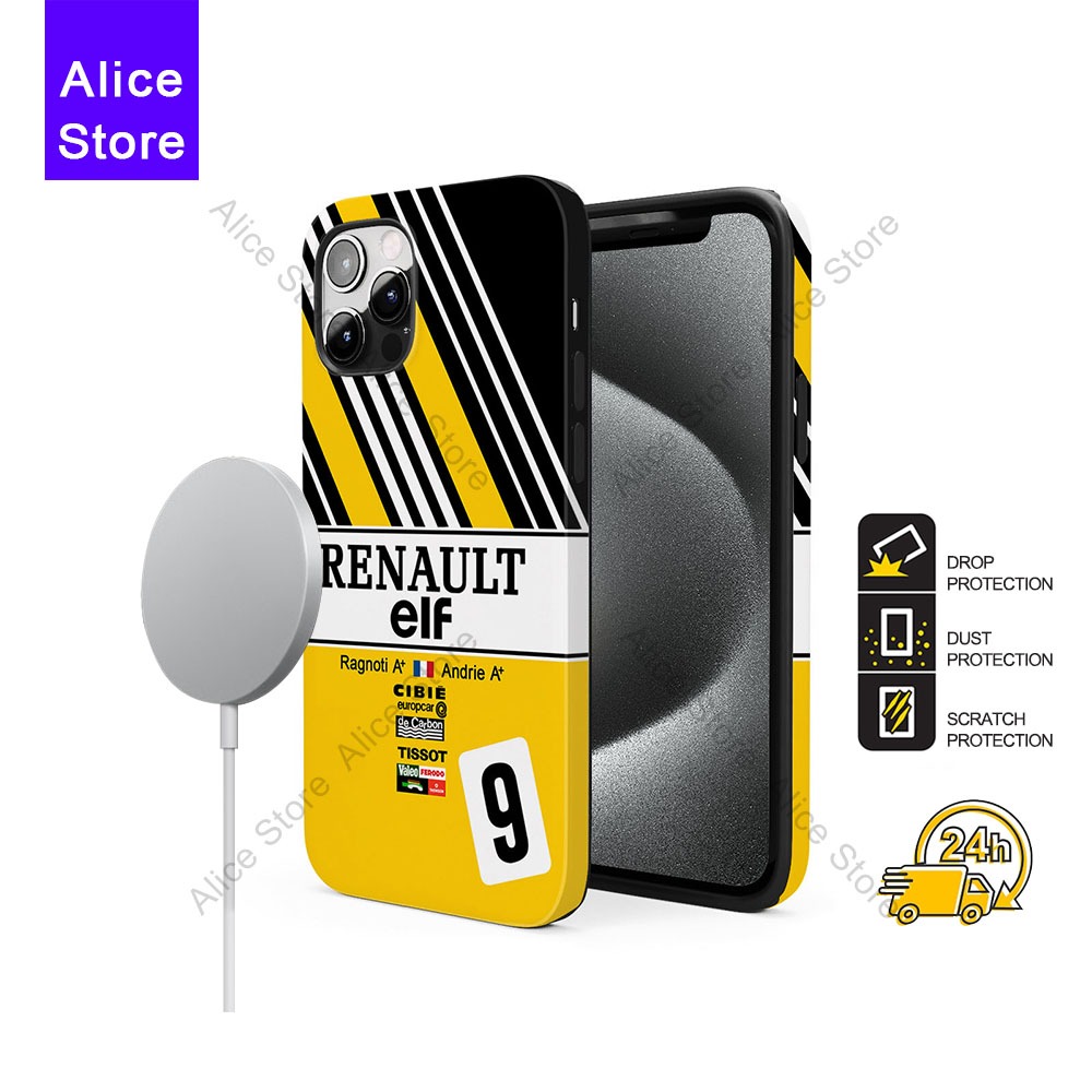 Renault 5 Turbo 440 VB 91 Renault Elf 1981 เคสโทรศัพท์แม่เหล็กสําหรับ iPhone 17 Pro Max / iPhone 16 