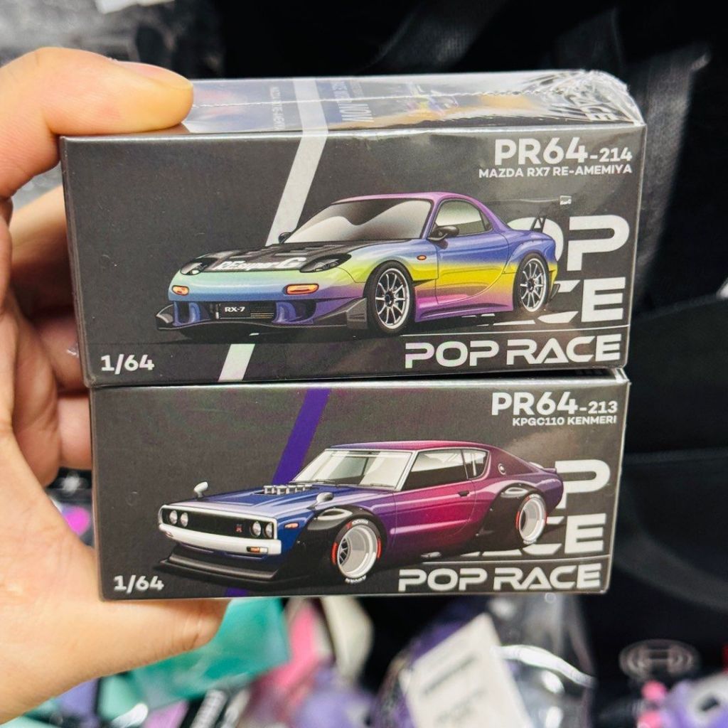 ป๊อปแข่ง ราคา640214 ราคา640213 ราคา640179 มาเก๊า GP 2024 Limited 999 1/64 Mazda RX7 Amemiya Magic Ch