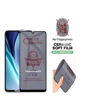 สําหรับ 3in1 Redmi 14C เมมเบรนเซรามิกฟิล์มป้องกันหน้าจออ่อน + ฟิล์มเลนส์ + ฟิล์มด้านหลัง
