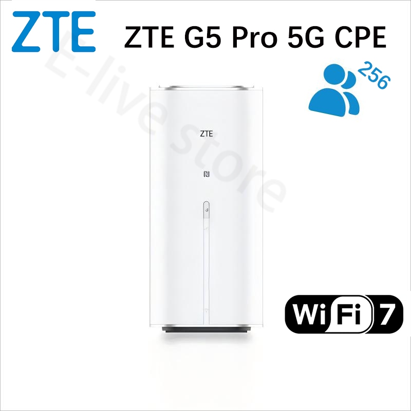Zte G5 Pro MC8512 5G CPE เราเตอร์ AI 5G FWA WiFi 7 BE7200