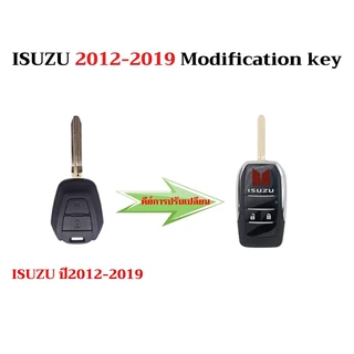 Isuzu ดัดแปลงพับรถ Remote Key สําหรับ Isuzu D-MAX MU-7 MU-X V-cross ฝาครอบ Isuzu 2007-2025 Key Case พวงกุญแจ