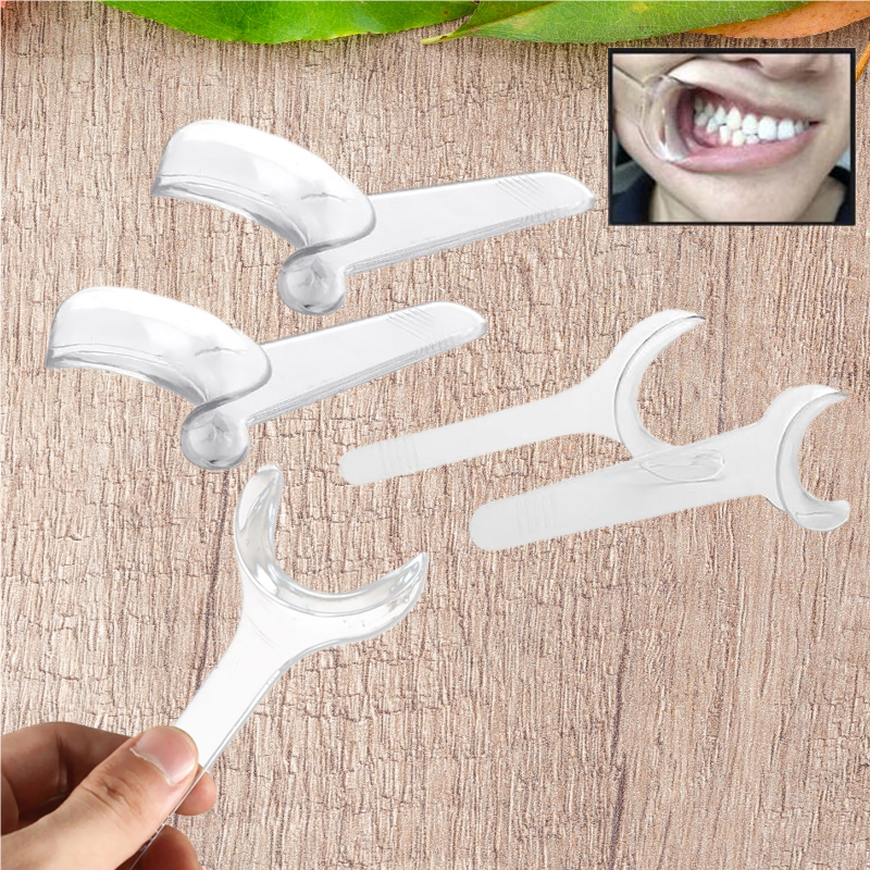 4/10PCS ทันตกรรม Lip Pressure Retractor T-Shape Intraoral Cheek ฟันเปิดปากสําหรับถ่ายภาพ Autoclavable ทันตแพทย์