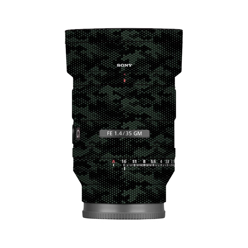 สําหรับ Sony FE 35 มม.F1.4 GM Decal ผิวกล้องเลนส์สติกเกอร์ไวนิล Wrap Anti-Scratch ฟิล์ม FE35 FE35 มม