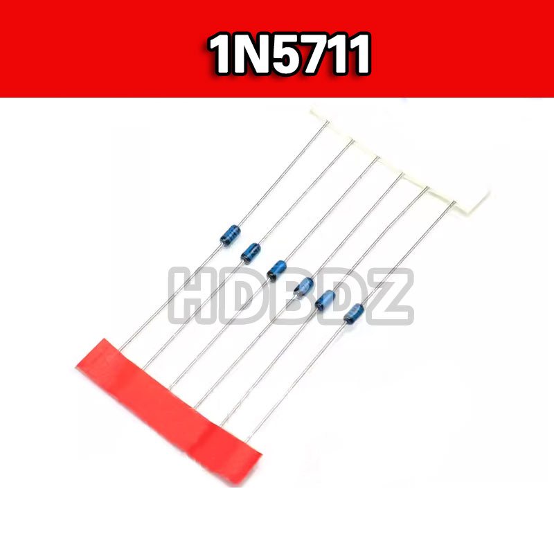 10~20PCS 1N5711 IN5711 70V   DO-35 แถว Blue Shoteki ไดโอด IC