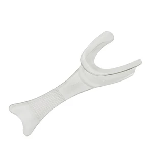 10 ชิ้น/ทันตกรรม T-Shape Lip Cheek Retractor โปร่งใสเปิดปาก Intraoral Opener Spreader วัสดุทันตกรรม