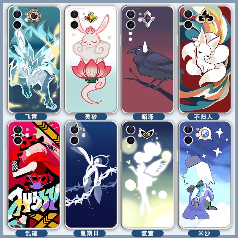 เคสโทรศัพท์ Honkai Star Rail Feixaio Robin Kafka Shallow Bethel 86OM&*-* - รูปที่ 7