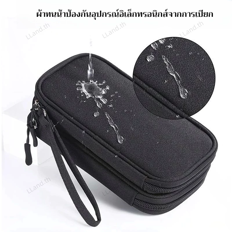 กระเป๋าจัดเก็บอุปกรณ์ดิจิทัล ผ้าออกซ์ฟอร์ด กันน้ำ thumbnail 8