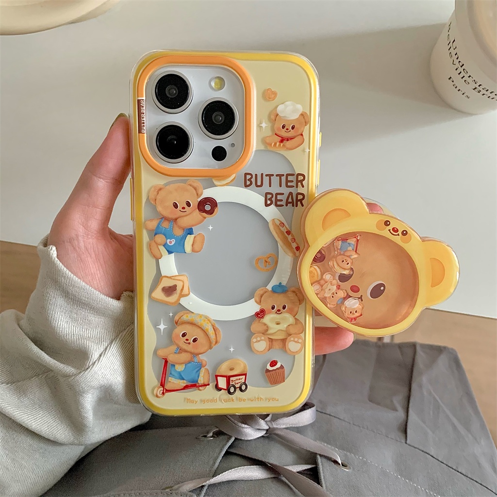 สําหรับIphone Case 17 Pro Max 16 Pro Max 15 Pro Max 14 Pro Max 13 Pro Max Double layer IMD super Strongดูดเคสโทรศัพท์