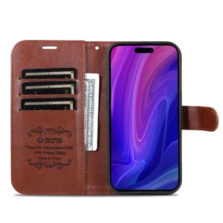 เคสหนังสําหรับ iPhone 16 15 14 Plus 13 12 11 Pro Max X XR XS 6 7 8 Plus SE กระเป๋าสตางค์ช่องเสียบการ์ดผิวรู้สึกกรณี