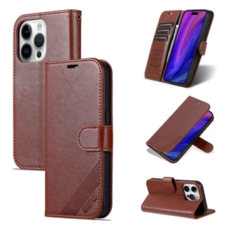 เคสหนังสําหรับ iPhone 16 15 14 Plus 13 12 11 Pro Max X XR XS 6 7 8 Plus SE กระเป๋าสตางค์ช่องเสียบการ์ดผิวรู้สึกกรณี