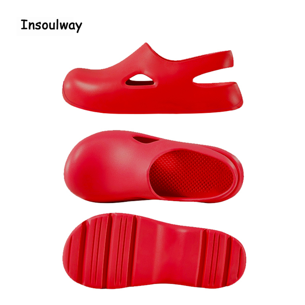 Insoulway รองเท้าแตะ พื้นหนา กันลื่น แฟชั่นฤดูร้อน สําหรับผู้หญิง BTX02