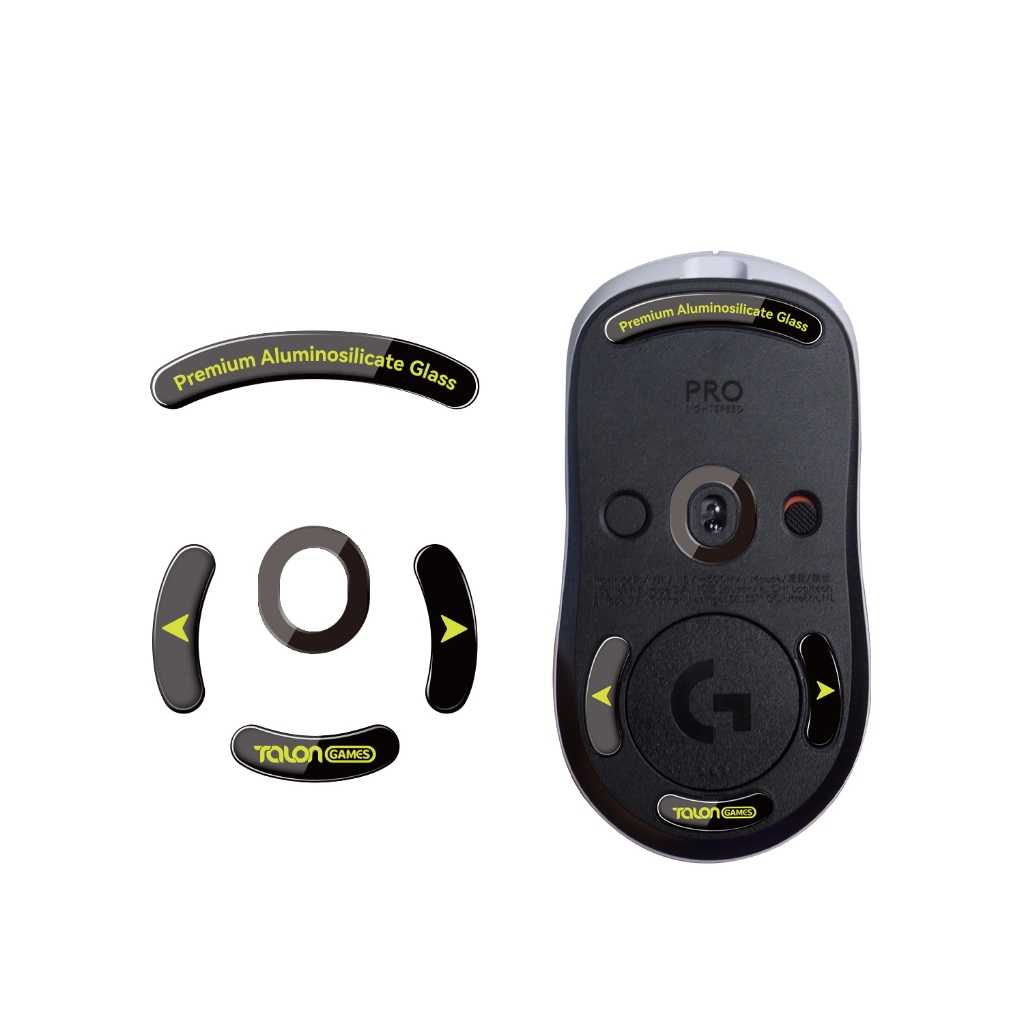 TALONGAMES แก้วเมาส์ฟุตสเก็ตเมาส์เซ็นเซอร์ Glide Pads สําหรับเมาส์ Logitech G PRO 2 Lightspeed